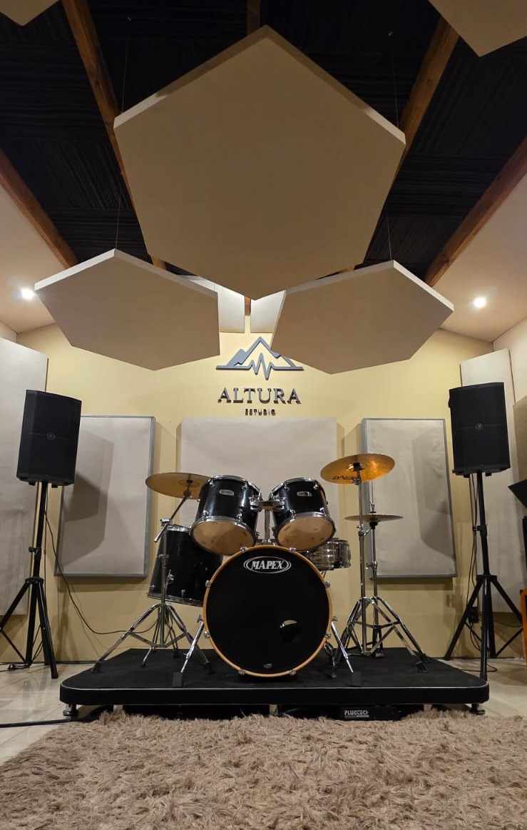 Vista del espacio del estudio
